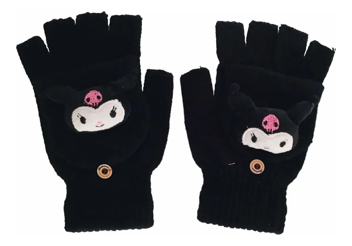 Guantes Importados Kuromi My Melody O Cinnamoroll