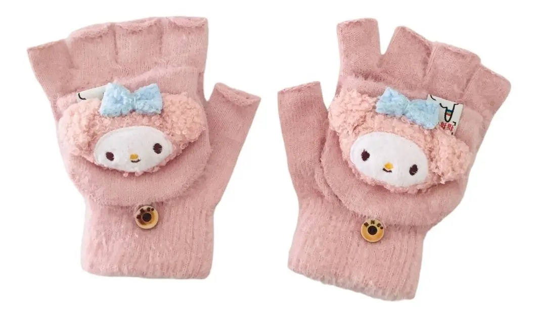 Guantes Importados Kuromi My Melody O Cinnamoroll