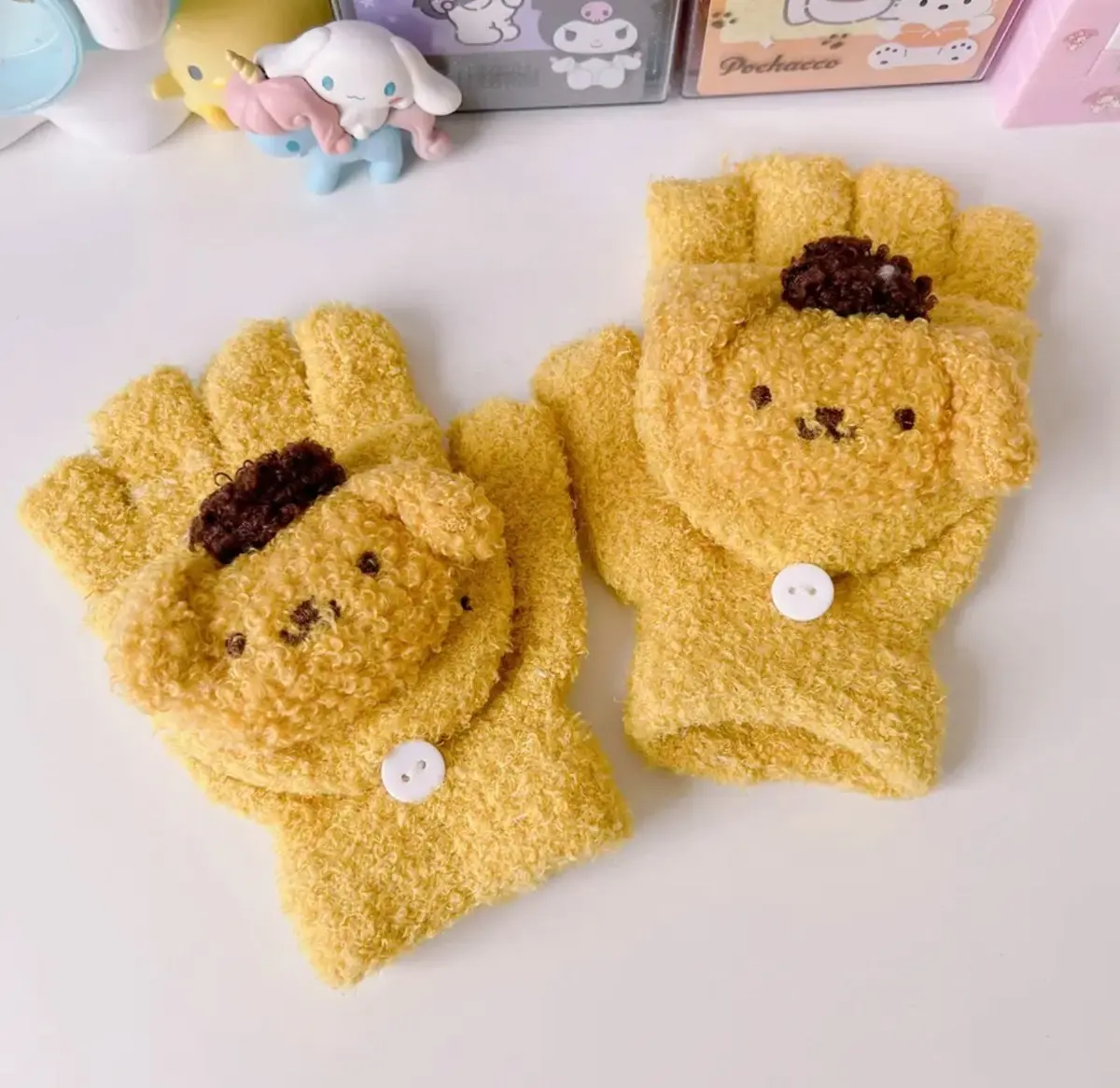 Guantes Importados Kuromi My Melody O Cinnamoroll