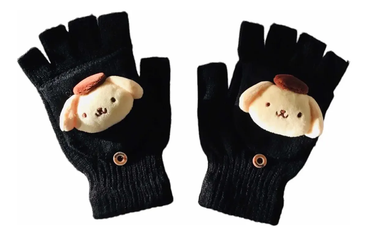 Guantes Importados Kuromi My Melody O Cinnamoroll