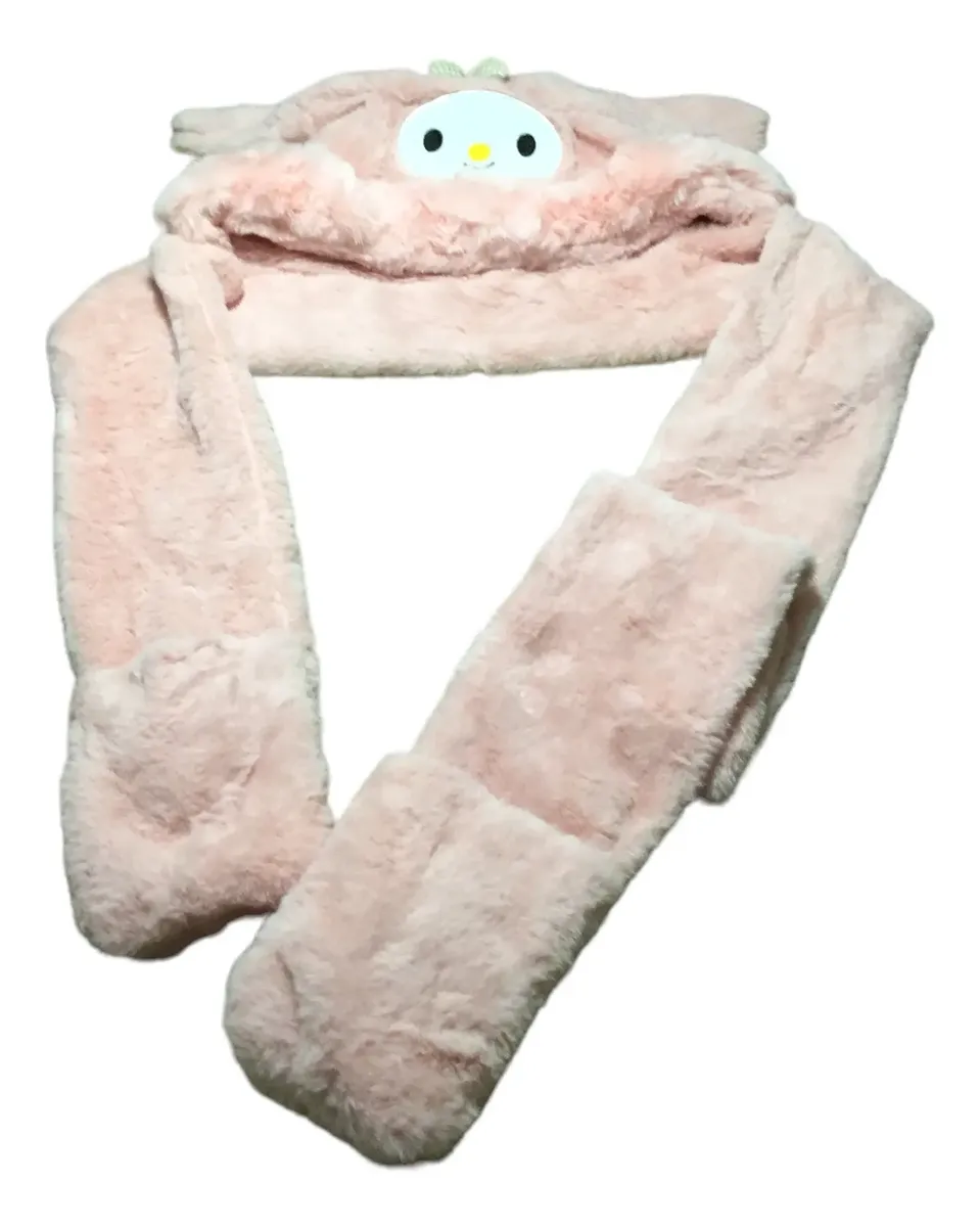 Gorro-bufanda-guante My Melody para Adultos