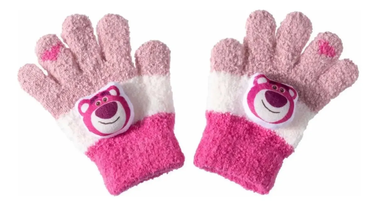 Guantes de Felpa Lotso para Niños
