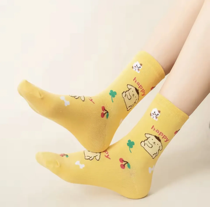 Set 5 Pares de Calcetines Pompompurin