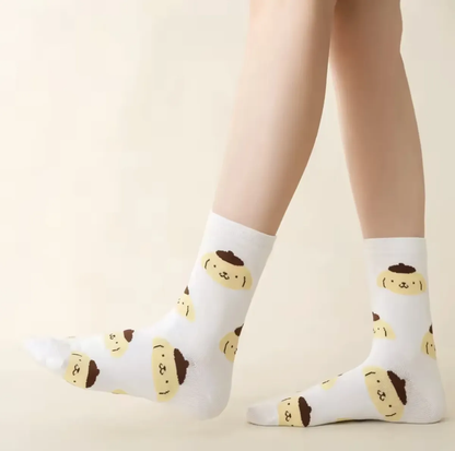 Set 5 Pares de Calcetines Pompompurin