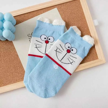 Calcetines Set 5 Pares de Gato Cósmico Talla 35-38