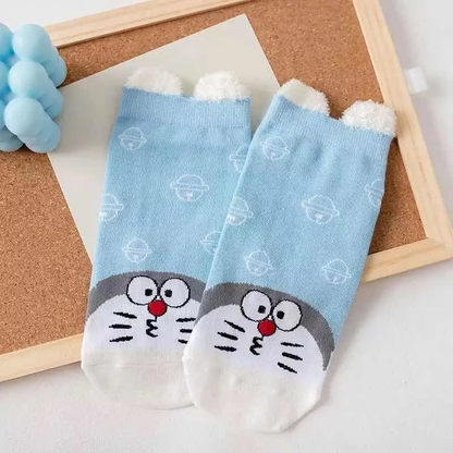 Calcetines Set 5 Pares de Gato Cósmico Talla 35-38