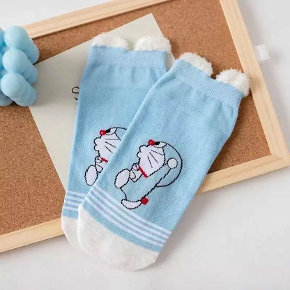 Calcetines Set 5 Pares de Gato Cósmico Talla 35-38