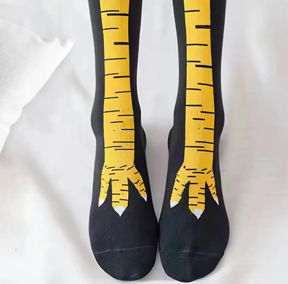 Calcetines Patas de Pollo Largos de Invierno