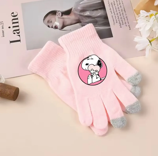 Guantes Importados Snoopy Para Adultos