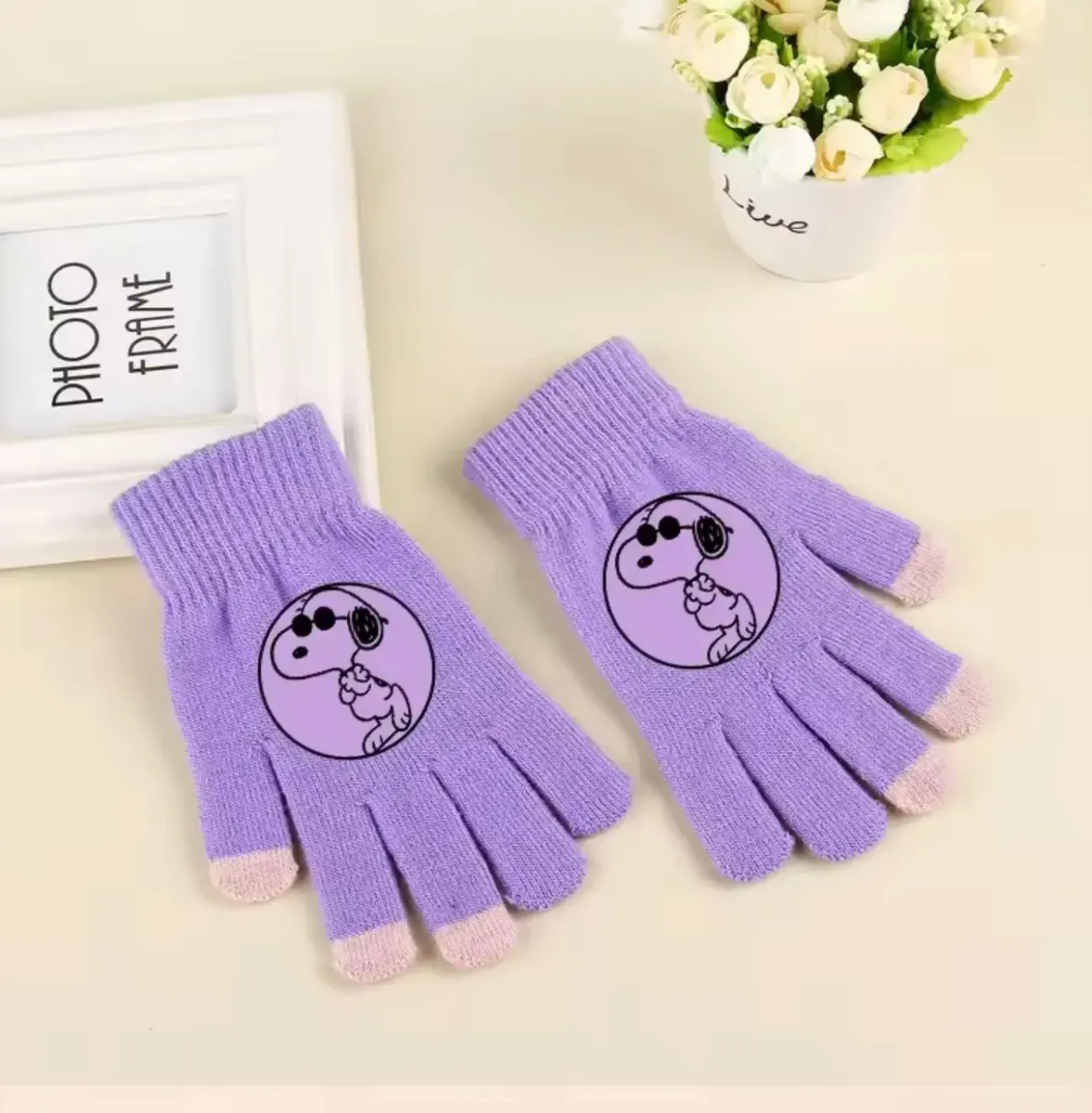 Guantes Importados Snoopy Para Adultos