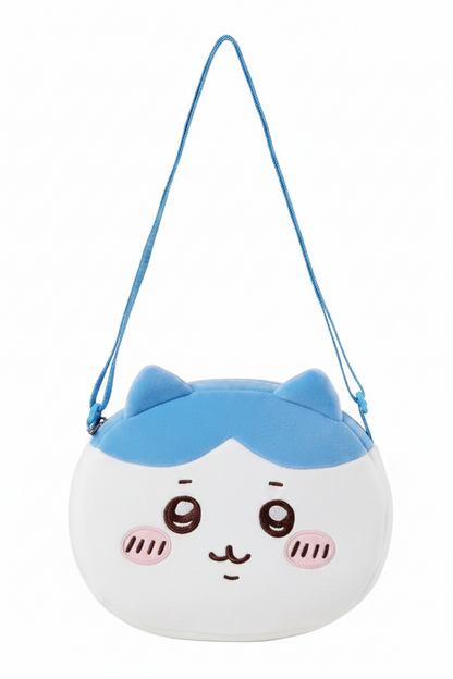 Cartera de Felpa Chiikawa con Correa Ajustable