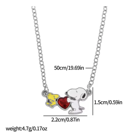Collar Snoopy - Cadena 55 de cm