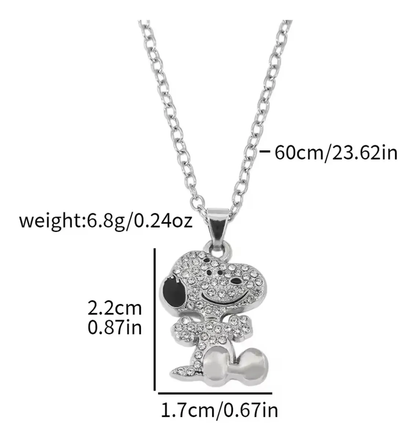 Collar Snoopy - Cadena 55 de cm