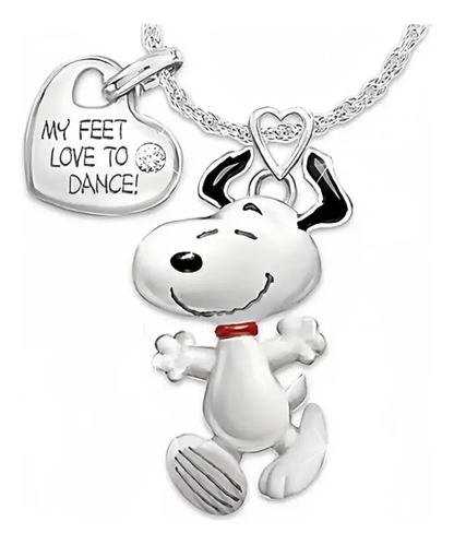 Collar Snoopy - Cadena 55 de cm