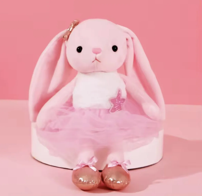 Peluche Conejita Orejas Largas para Niños
