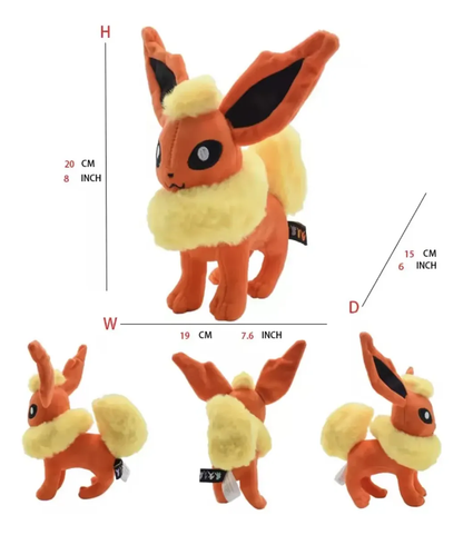 Peluche Eevee & sus Evoluciones