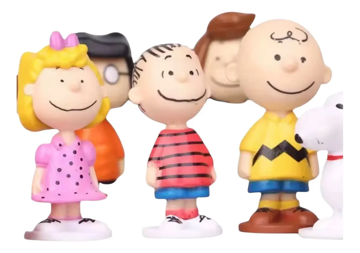 Set De 12 Figuras Snoopy & sus Amigos