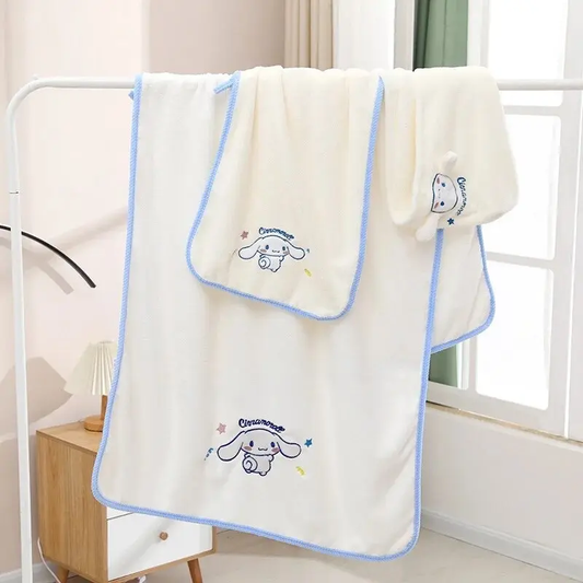 Set 3 Toallas Bordadas Sanrio