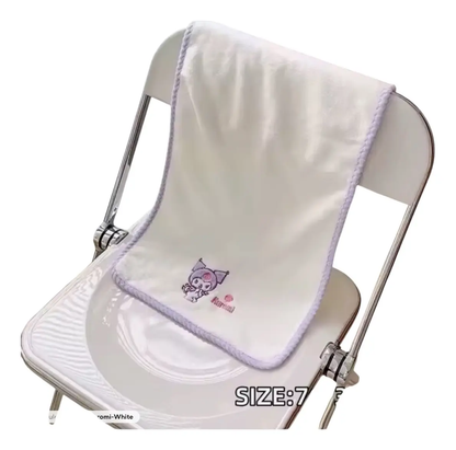 Toalla de Mano Sanrio Bordada Microfibra 35×75 cm