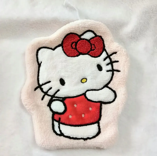 Set 4 Toallas de Mano Sanrio Bordadas 16×24 cm